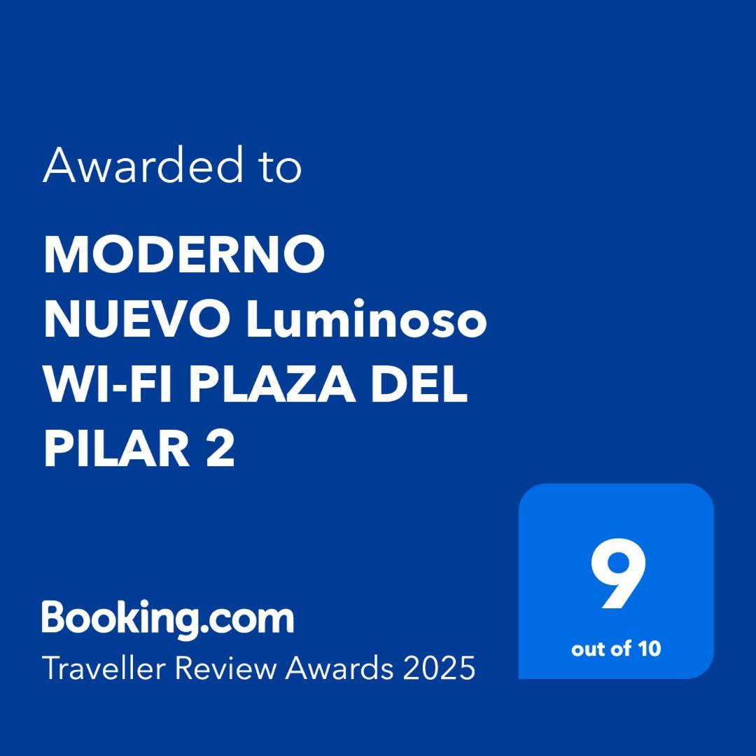Moderno Nuevo Luminoso Wi-Fi Plaza Del Pilar 2 Apartment Zaragoza Exterior foto