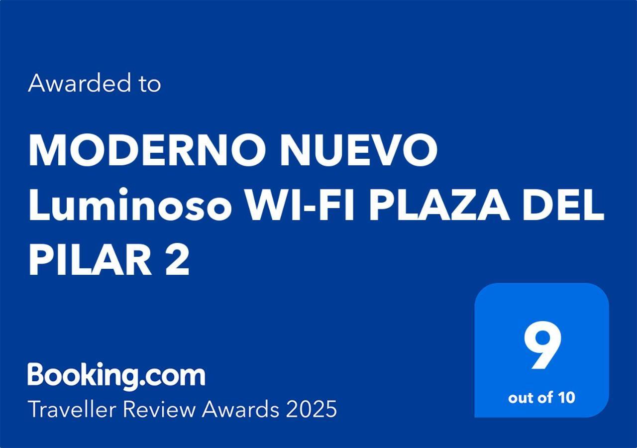 Moderno Nuevo Luminoso Wi-Fi Plaza Del Pilar 2 Apartment Zaragoza Exterior foto